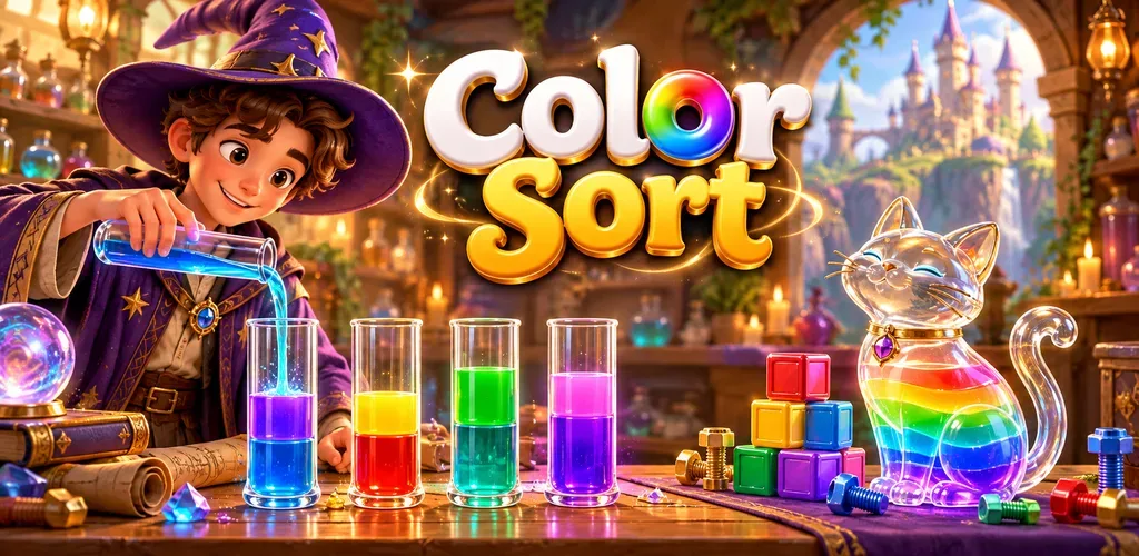 Farbenzauber: Unser neues Sortierspiel für iOS und Android